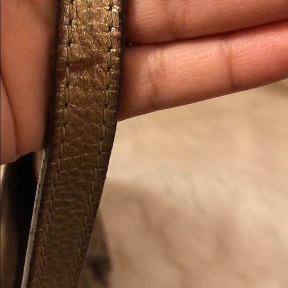 AUTHENTIC BURBERRY NOVA CHECK PERFORATED BAG - Picture 7 of 8